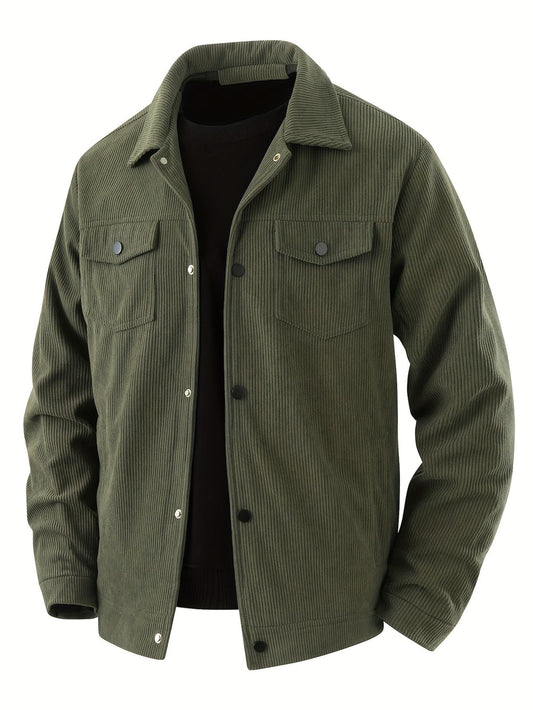 Men's Casual Corduroy Jacket Fashion Grand