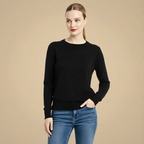 Slim Fit Long Sleeve Pullover Knitwear Top Fashion Grand