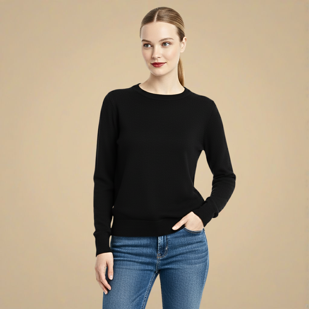 Slim Fit Long Sleeve Pullover Knitwear Top Fashion Grand