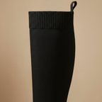 Women's elasticated mid calf boots Fashion Grand