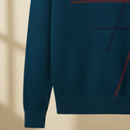 Men’s long sleeve graphic pattern sweater Fashion Grand