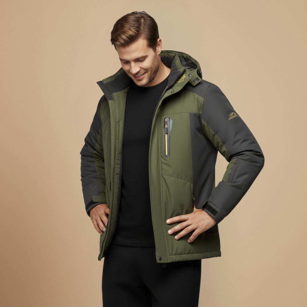 Men's Waterproof Ski Snowboard Jacket Fashion Grand