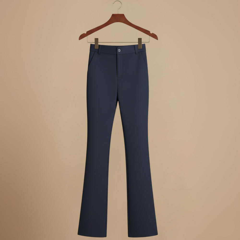 Women's high waist slim fit trousers Fashion Grand