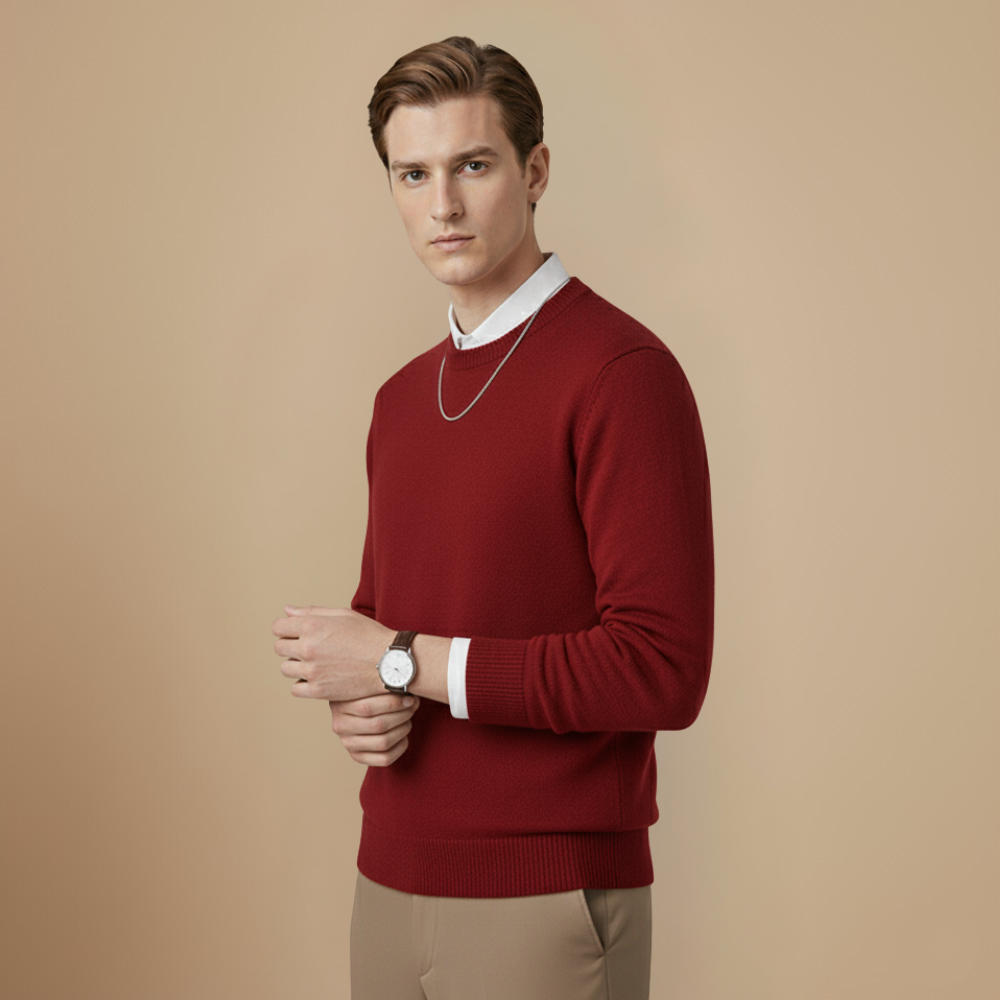 Classic knit pullover for men Fashion Grand