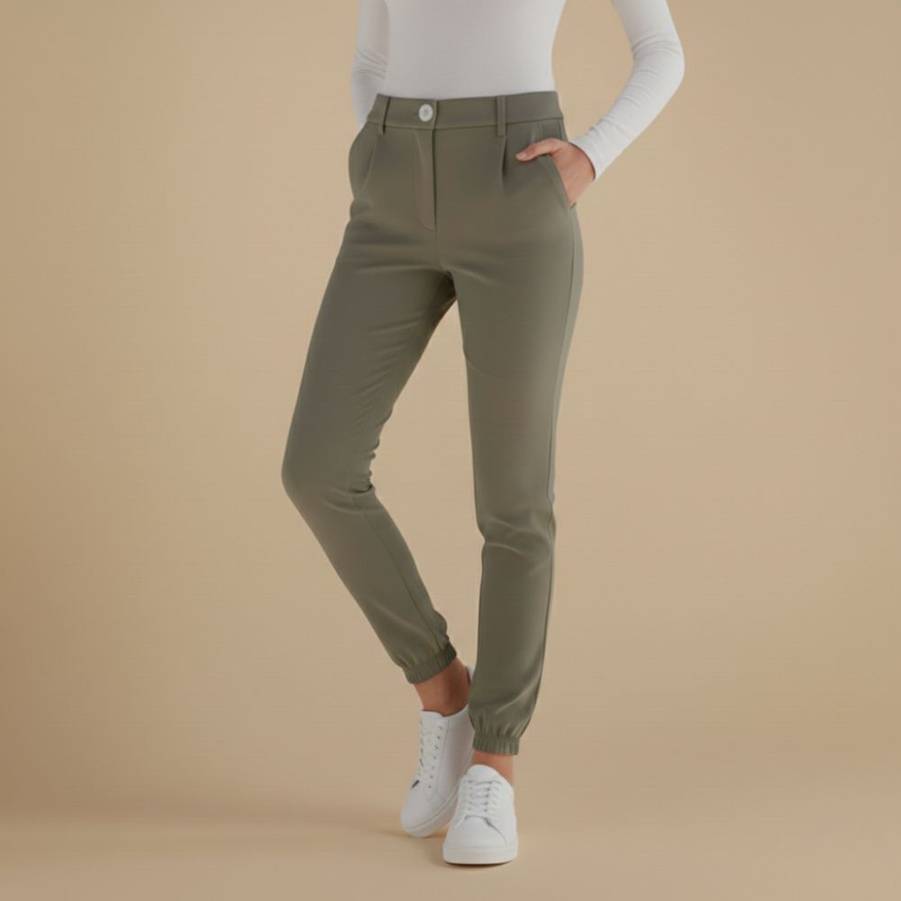 Women's slim fit high waist joggers Fashion Grand