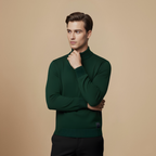 Casual Half Zip Slim Fit Sweatshirt Fashion Grand