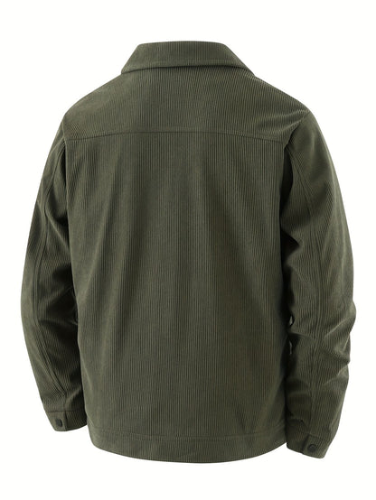 Men's Casual Corduroy Jacket Fashion Grand