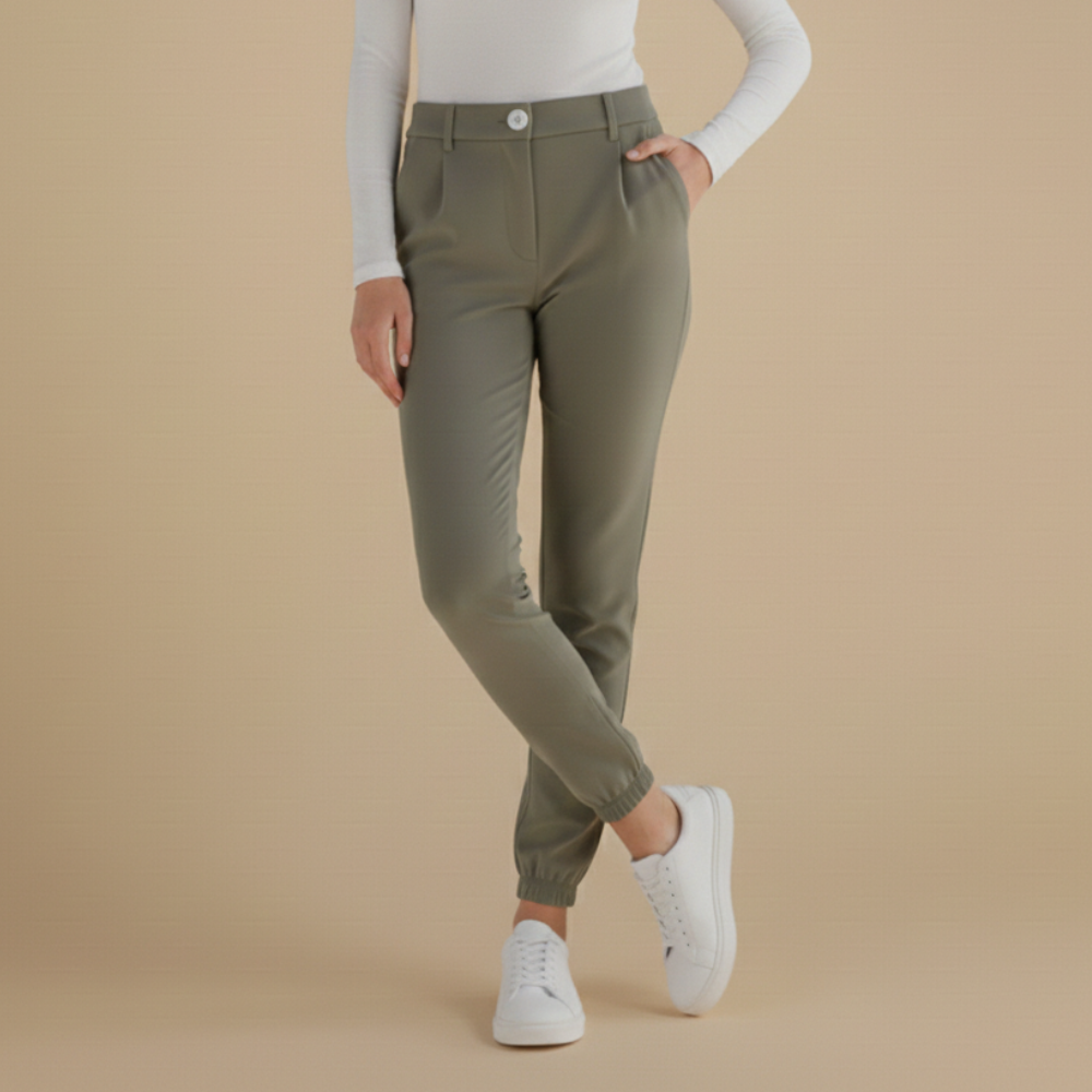 Women's slim fit high waist joggers Fashion Grand