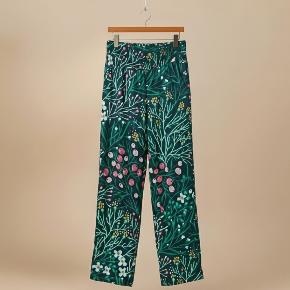Women's wide leg summer print pants Fashion Grand