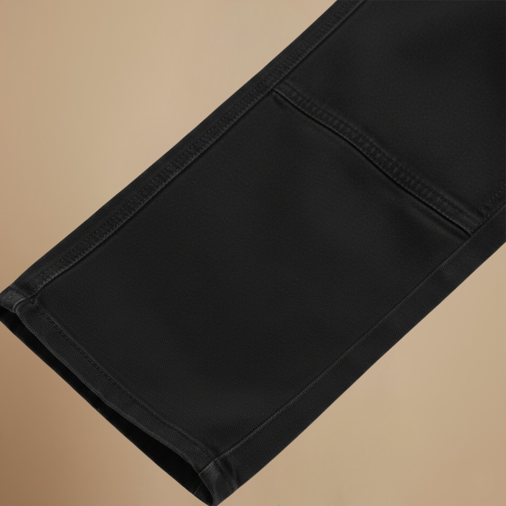 Women's casual minimalist denim pants Fashion Grand
