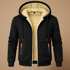 Casual Thick Fleece Lined Hoodie Jacket Fashion Grand