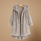 Women’s casual hooded fleece jacket Fashion Grand