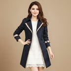 Casual double breasted trench coat for women Fashion Grand
