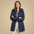 Slim Fit Hooded Long Winter Padded Coat Fashion Grand
