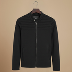 Men’s slim fit zip with long sleeves jacket Fashion Grand