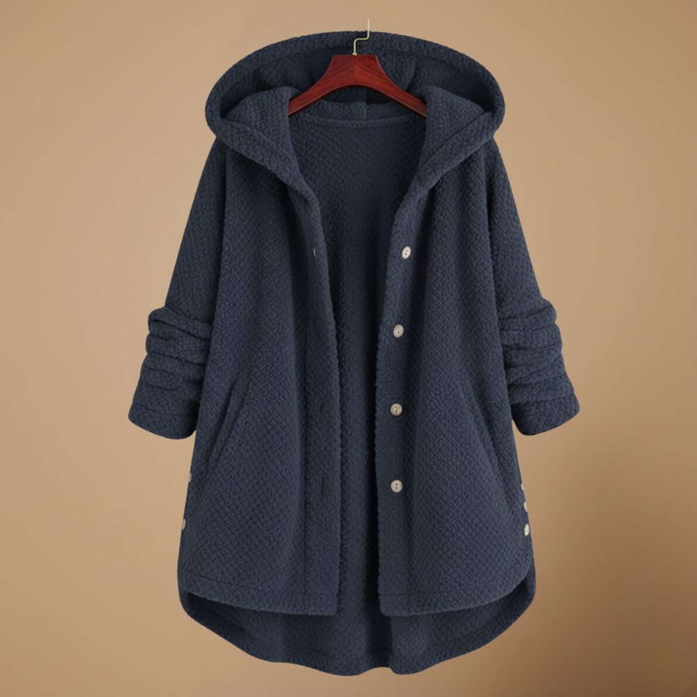 Women’s casual hooded fleece jacket Fashion Grand