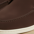 Men's casual classic loafers white contrast sole Fashion Grand