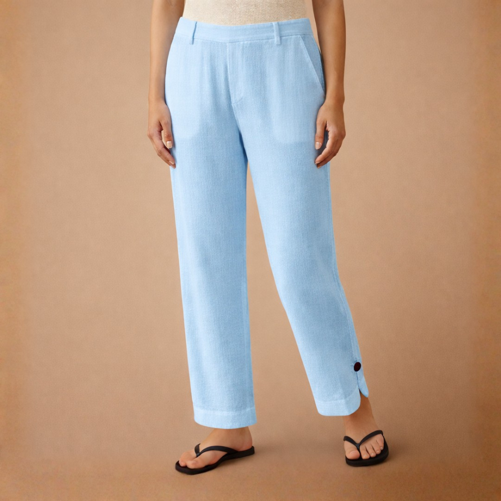 Women’s straight pants with pockets Fashion Grand
