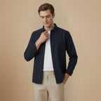 Men’s Linen Collar Shirt Fashion Grand