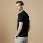Men’s V Neck Cotton T-Shirt Fashion Grand