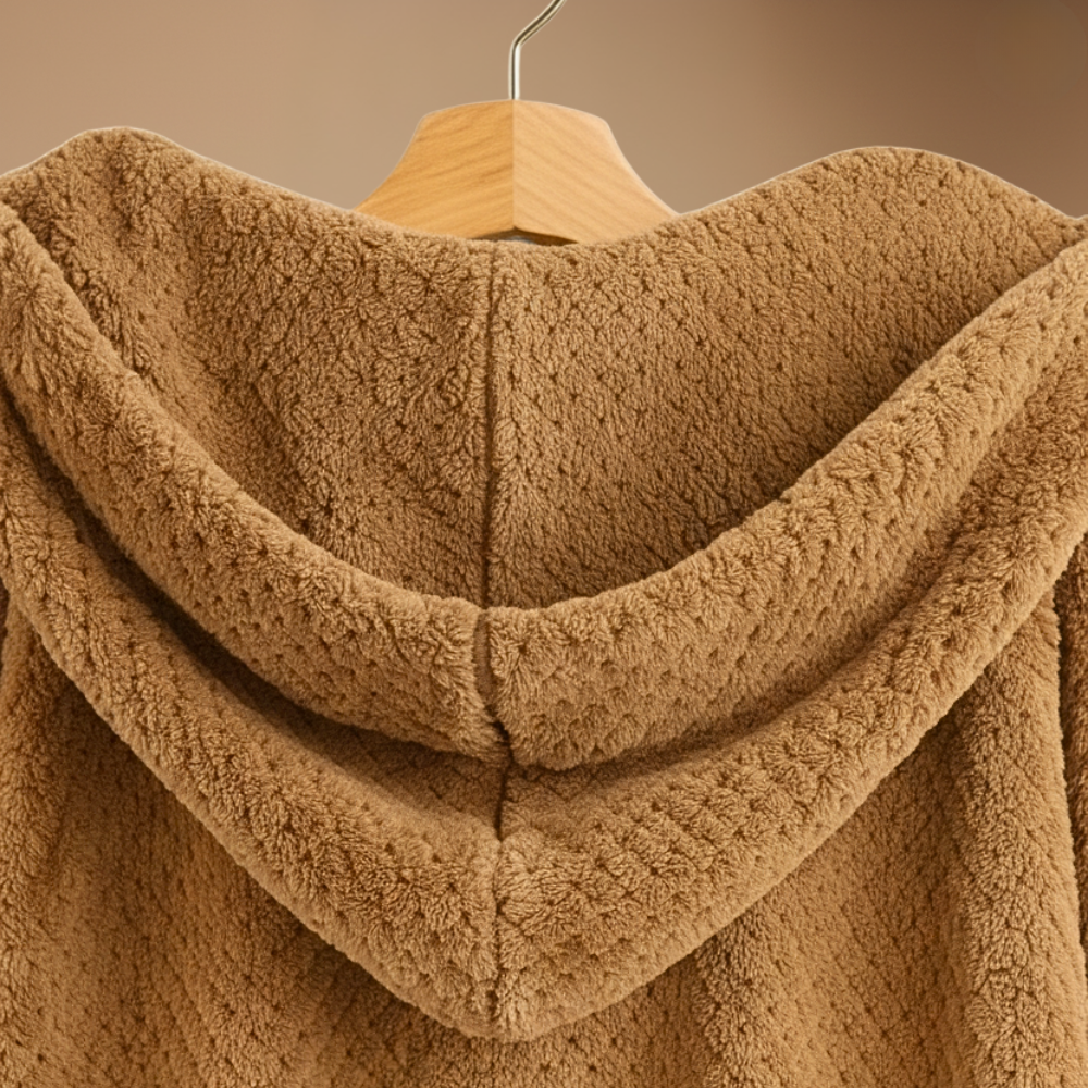 Women’s casual hooded fleece jacket Fashion Grand