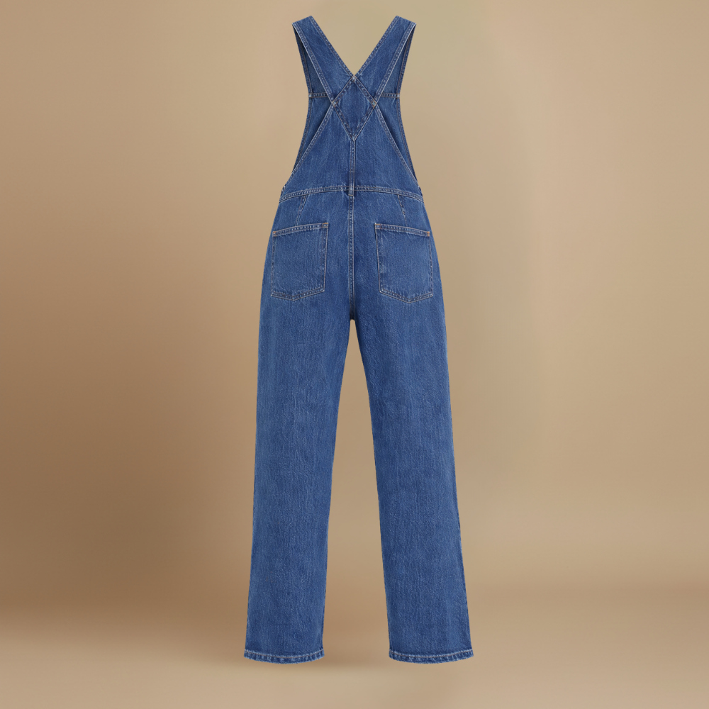 Women’s denim overalls with suspenders and adjustable straps Fashion Grand