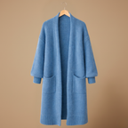 Long Knitted Cardigan Sweater With Pockets Fashion Grand