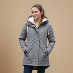 Cozy Hooded Winter Parka Jacket Fashion Grand