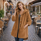 Women’s casual hooded fleece jacket Fashion Grand