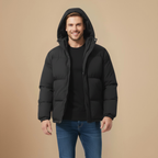 Men's Oversized Hooded Fleece Winter Parka Fashion Grand