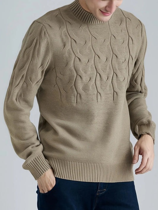 Men's Knit Slim Fit Sweater Fashion Grand