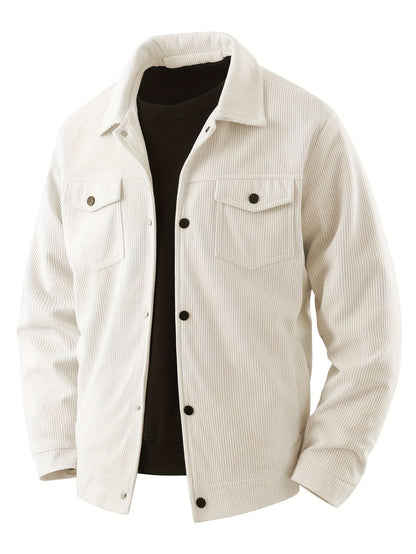 Men's Casual Corduroy Jacket Fashion Grand