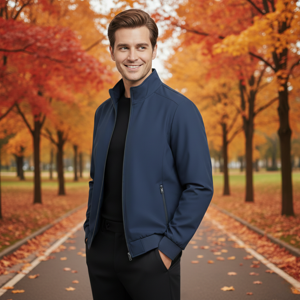 Men's Corduroy Vintage British Casual Coat Fashion Grand