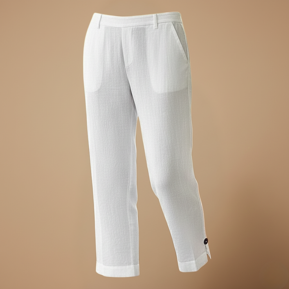 Women’s straight pants with pockets Fashion Grand