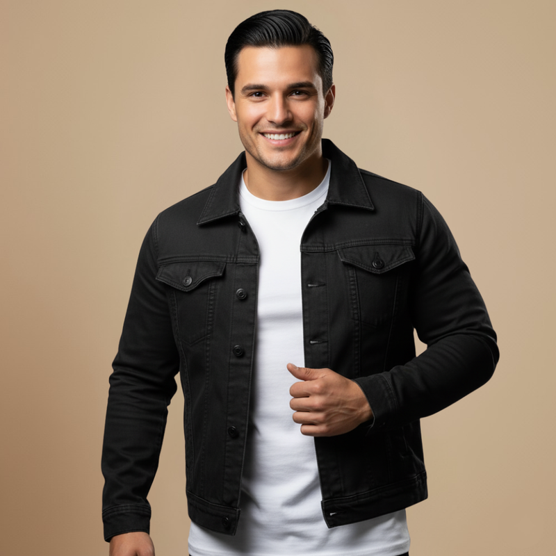 Classic Denim Trucker Jacket for men Fashion Grand