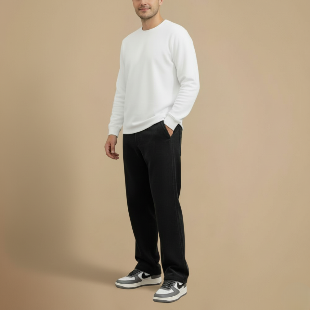 Men’s Corduroy Casual Pants Fashion Grand
