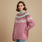 Cozy Knitted Fair Isle Nordic Jumper Fashion Grand