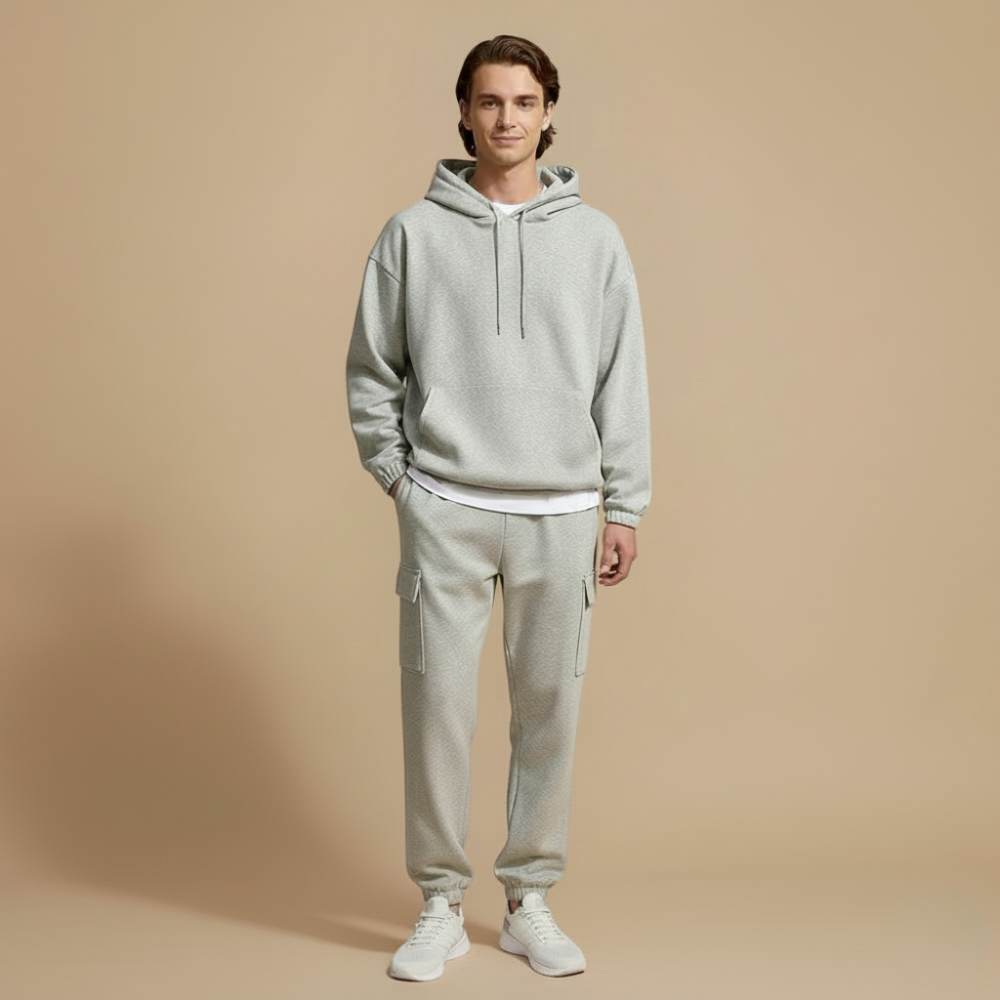 Men’s Sports Hoodie and Pants Set Fashion Grand