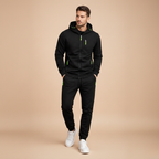 Men’s zip hooded tracksuit jogger set Fashion Grand