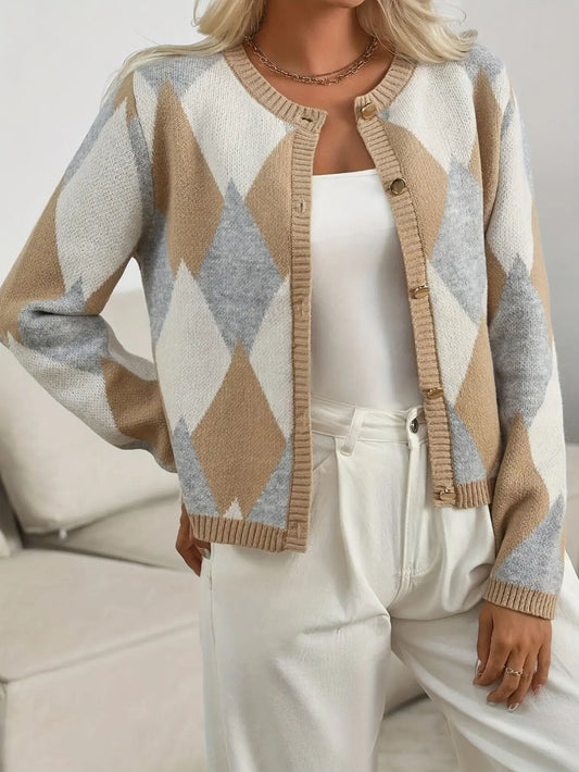 Women's Longline Knit Cardigan Fashion Grand