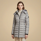 Slim Fit Hooded Long Winter Padded Coat Fashion Grand