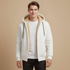 Casual Thick Fleece Lined Hoodie Jacket Fashion Grand