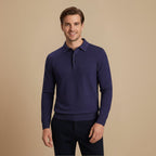 Men Polo Sweater Warm Pullover Fashion Grand