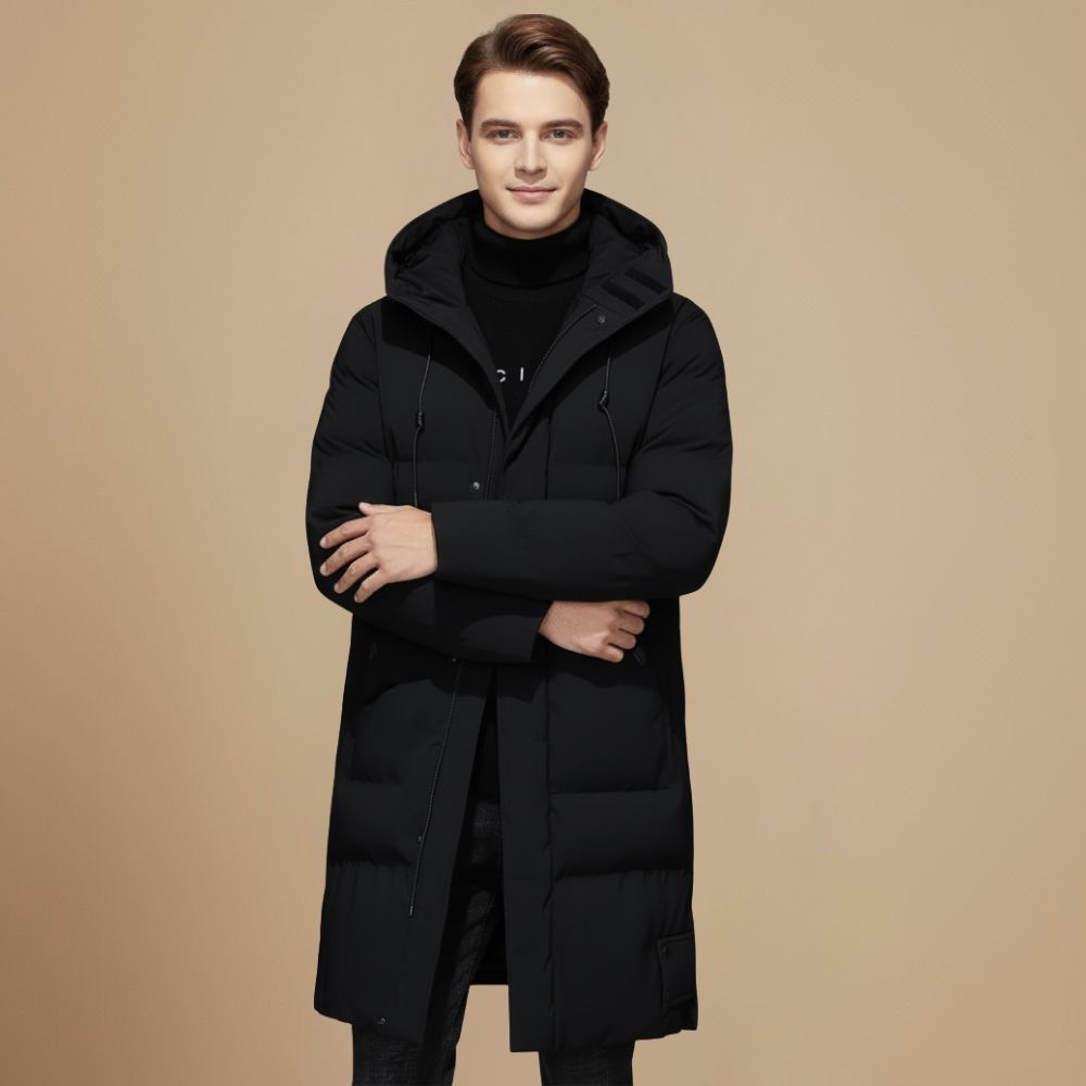 Men Hooded Thick Winter Parka Fashion Grand