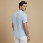 Casual Short Sleeve Button Up Summer Shirt Fashion Grand