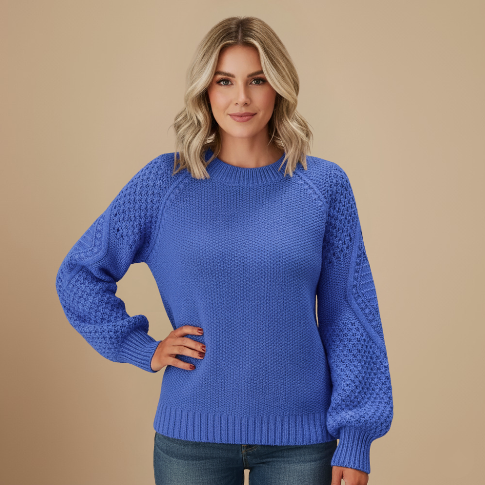 Chunky Cable Knit Warm Sweater for Women Fashion Grand