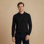 Men Polo Sweater Warm Pullover Fashion Grand