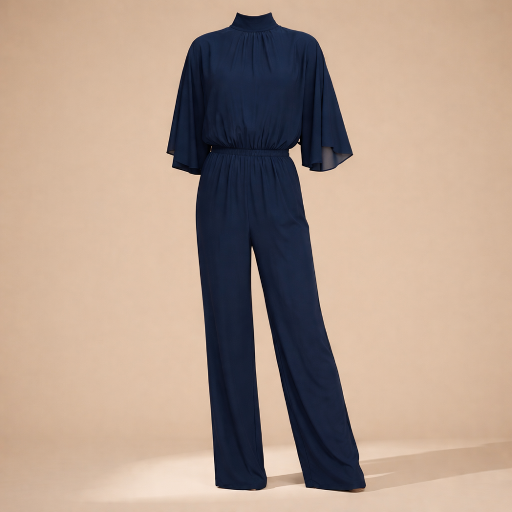 Women's flowing formal high-neck jumpsuit Fashion Grand
