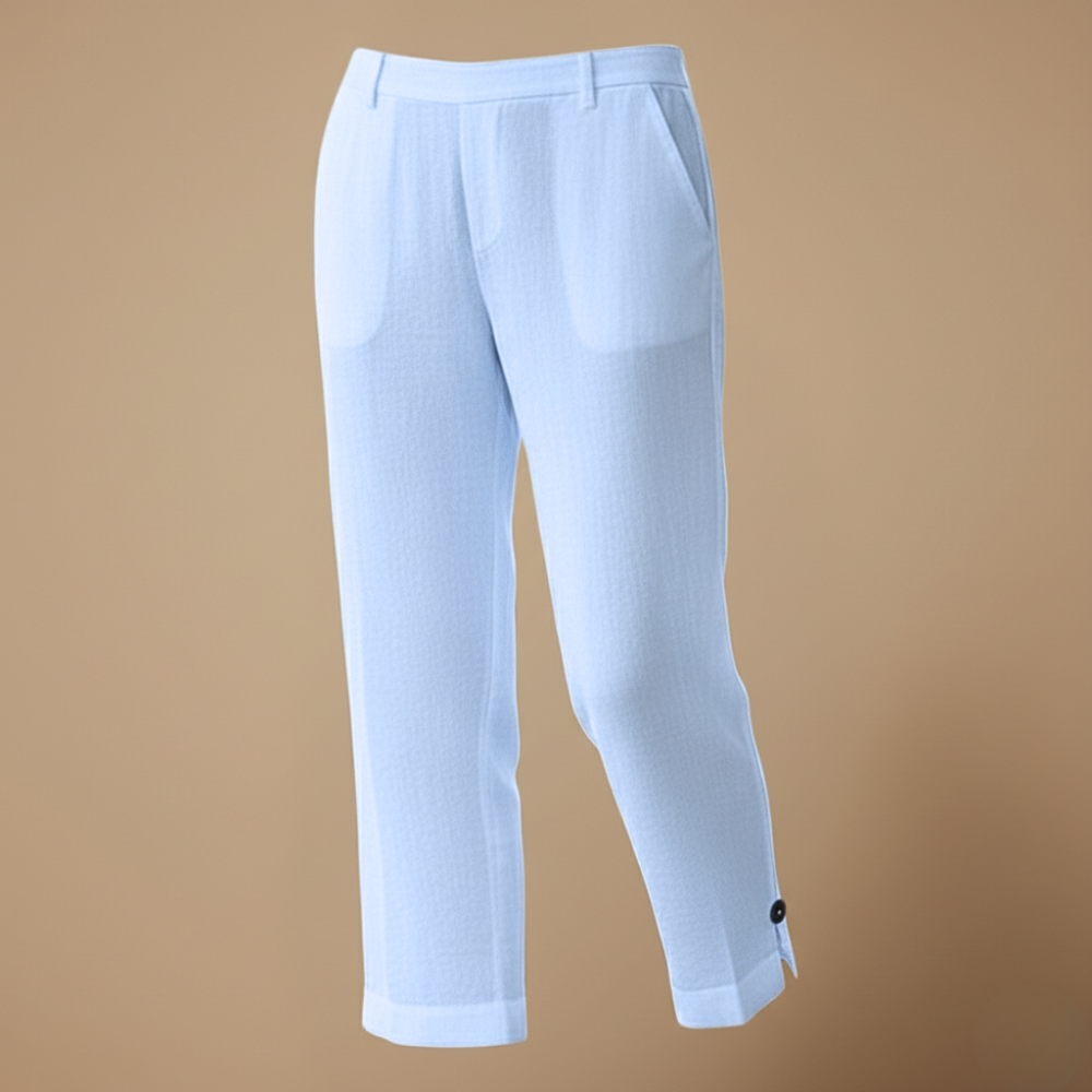 Women’s straight pants with pockets Fashion Grand