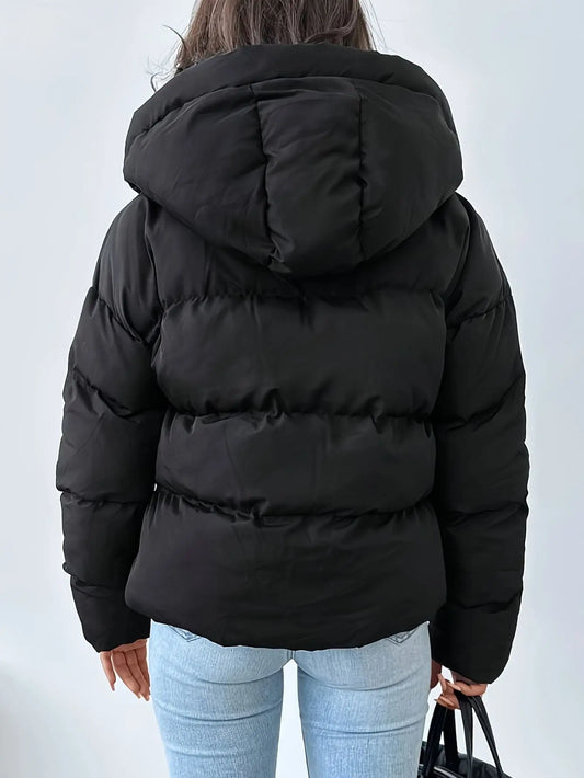 Women's Zip-Up Hooded Jacket Fashion Grand